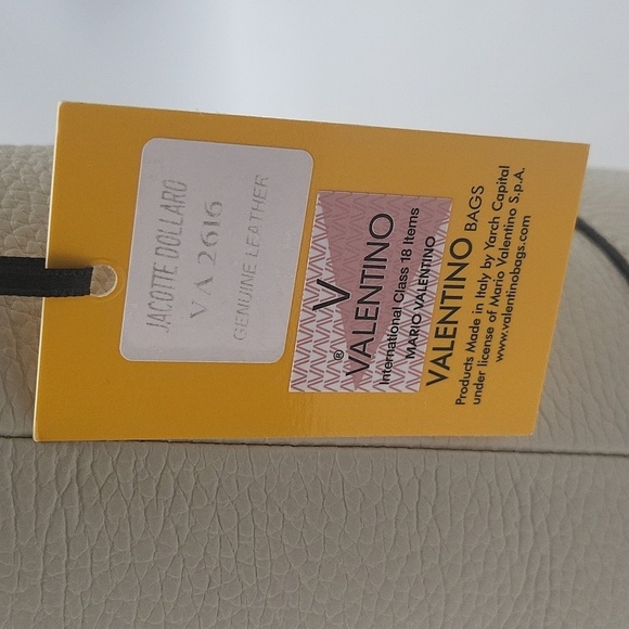 1394- Valentino by Mario Valentino Women's Bag Genuine Leather Made In Italy NWT - Picture 8 of 14